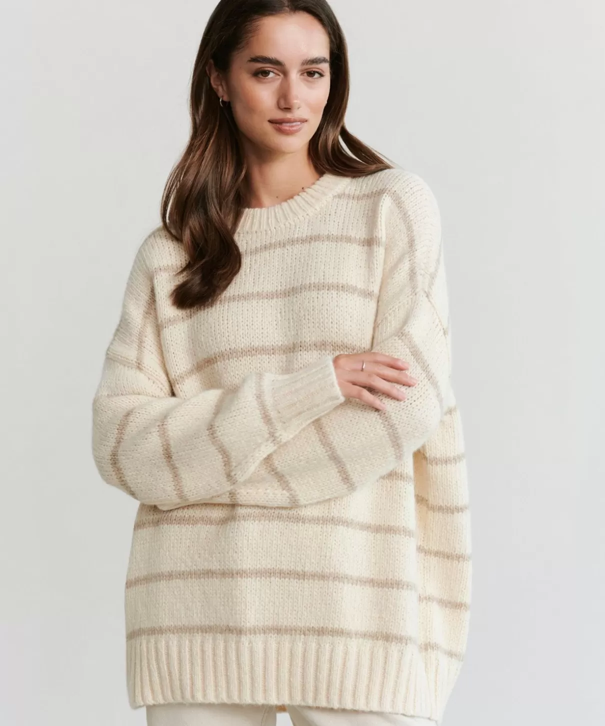 Women Jenni Kayne Alpaca Cocoon Crewneck