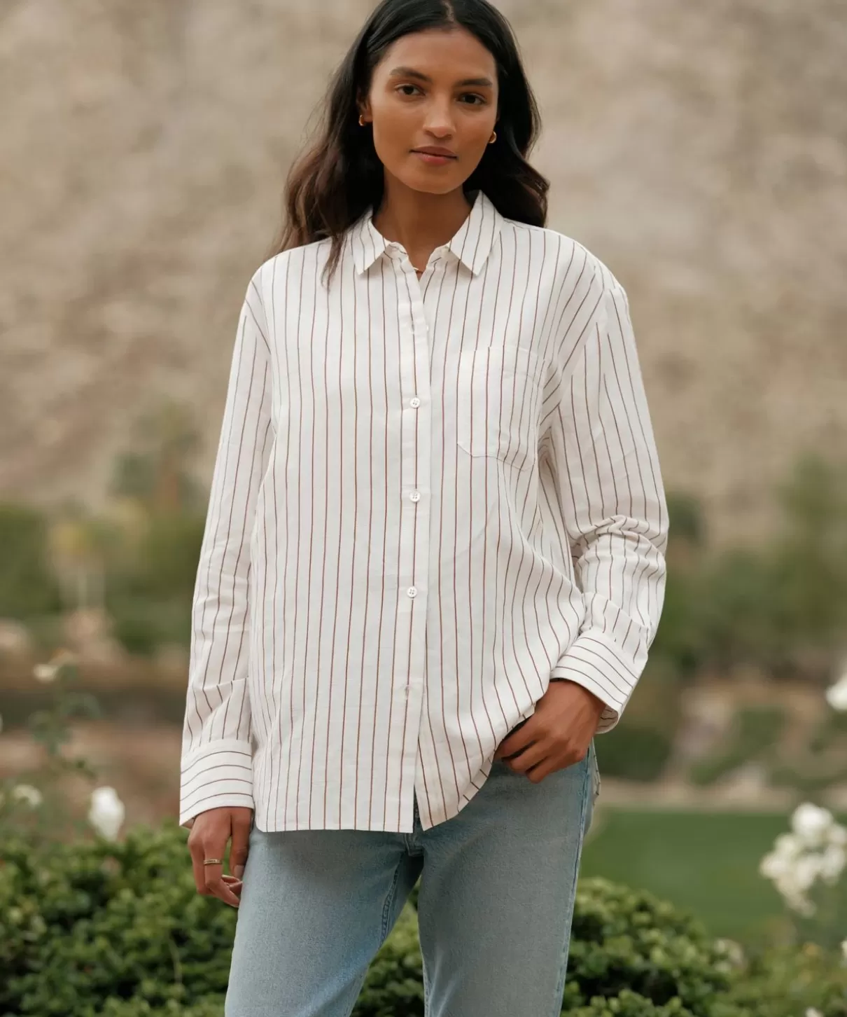 Women Jenni Kayne Boyfriend Shirt