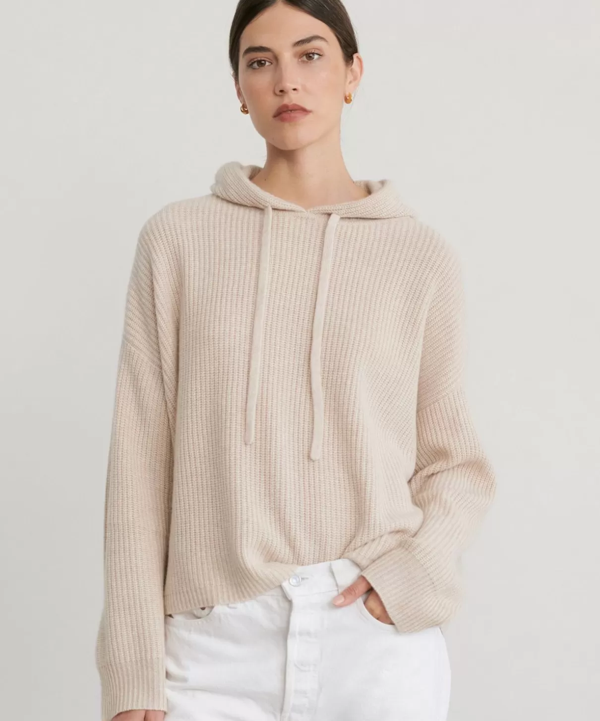 Women Jenni Kayne Cashmere Fisherman Hoodie