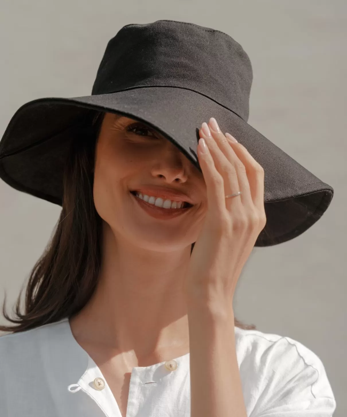 Women Jenni Kayne Cotton Canvas Sun Hat