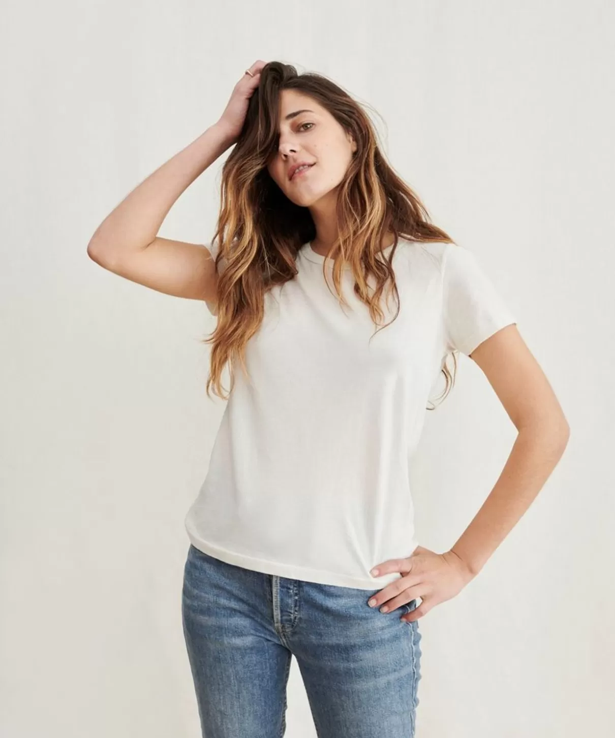 Women Jenni Kayne Cotton Slim Tee