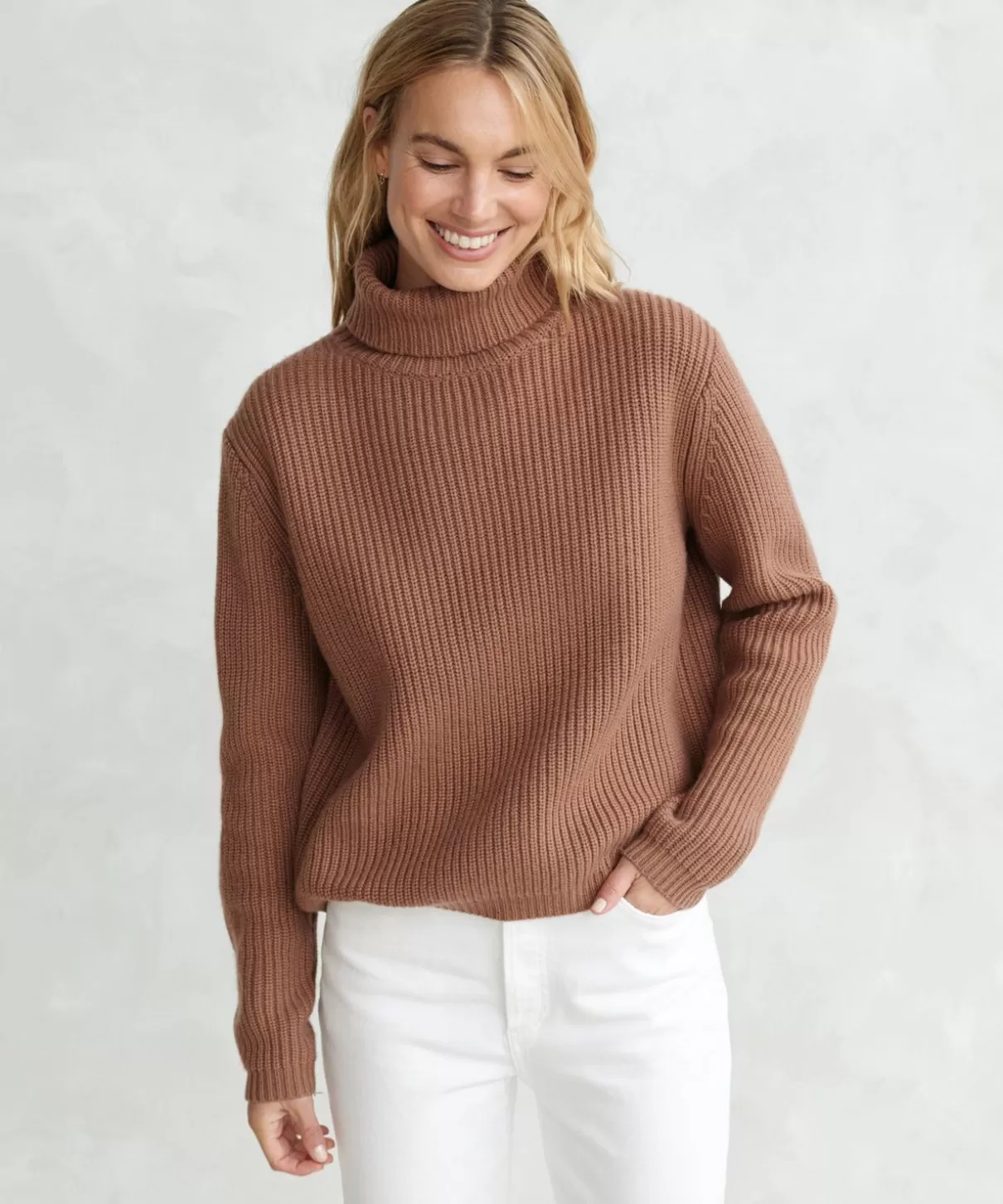 Women Jenni Kayne Cropped Turtleneck