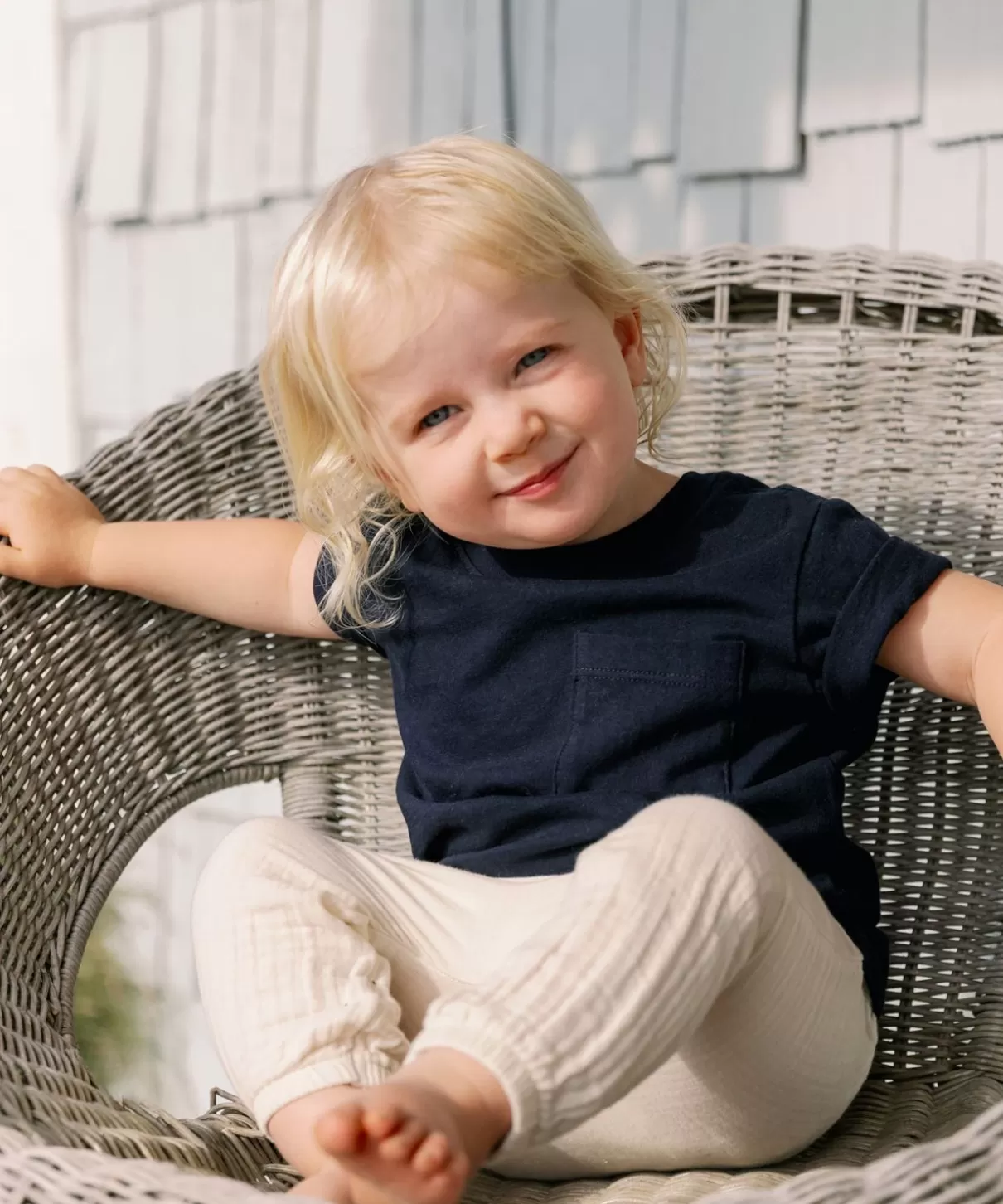 Kids & Baby Jenni Kayne Kids' Vintage Pocket Tee