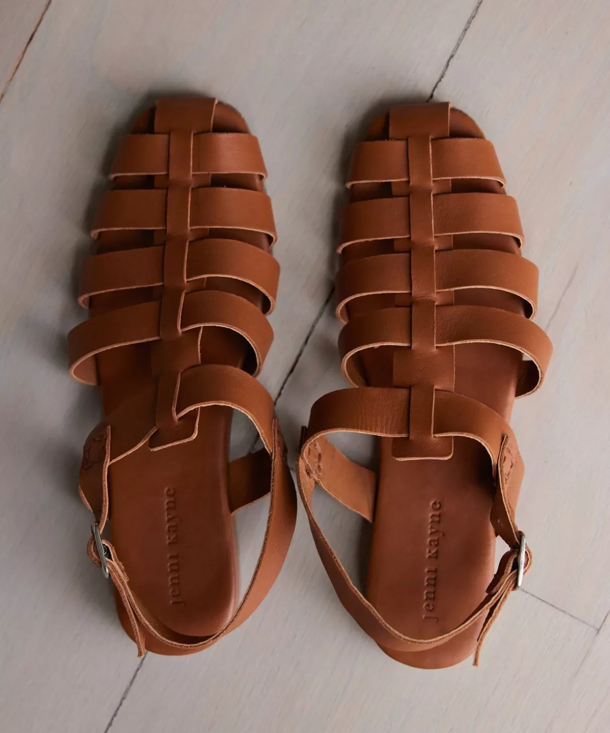 Women Jenni Kayne Leather Lake Sandal