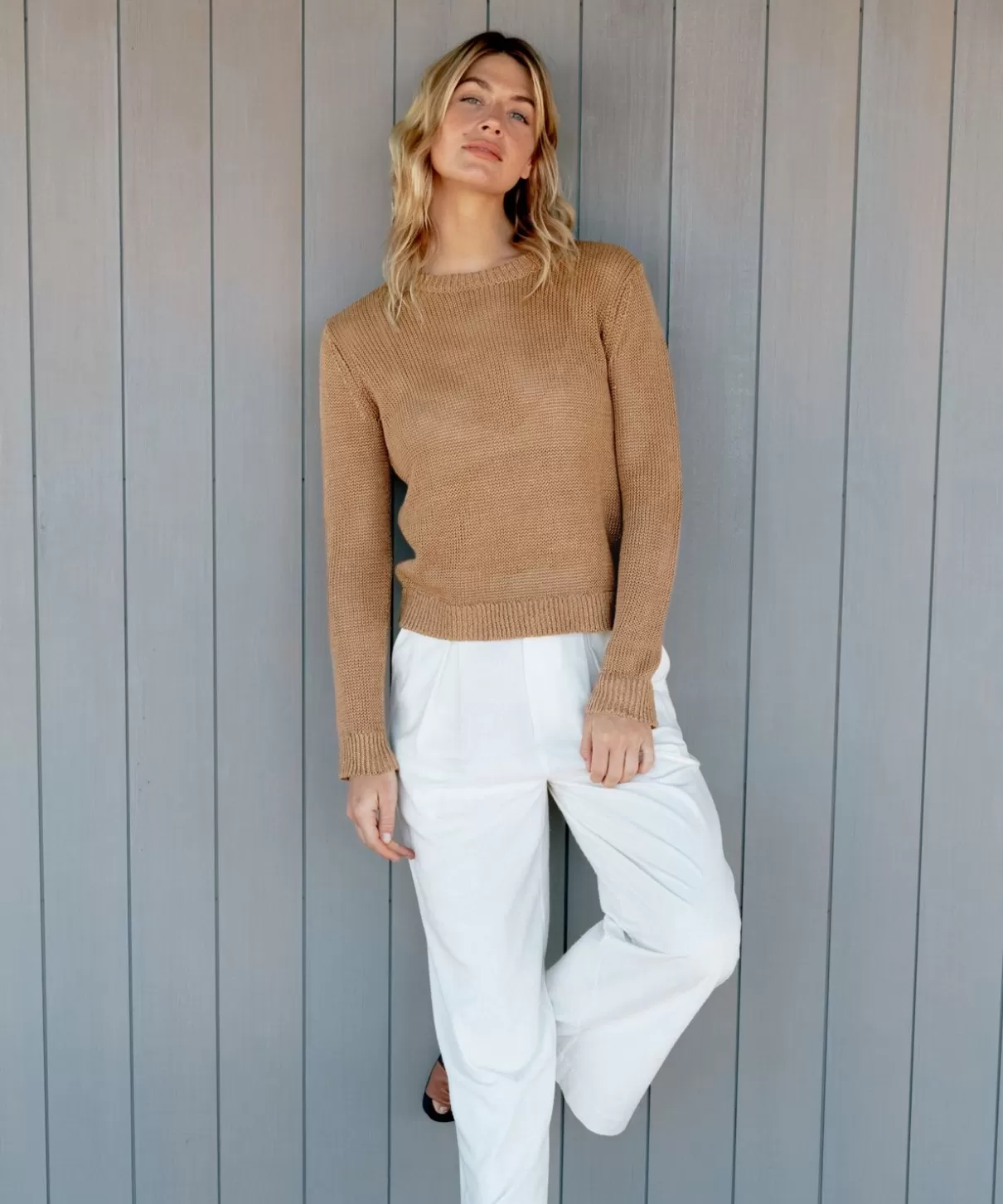 Women Jenni Kayne Linen Crewneck