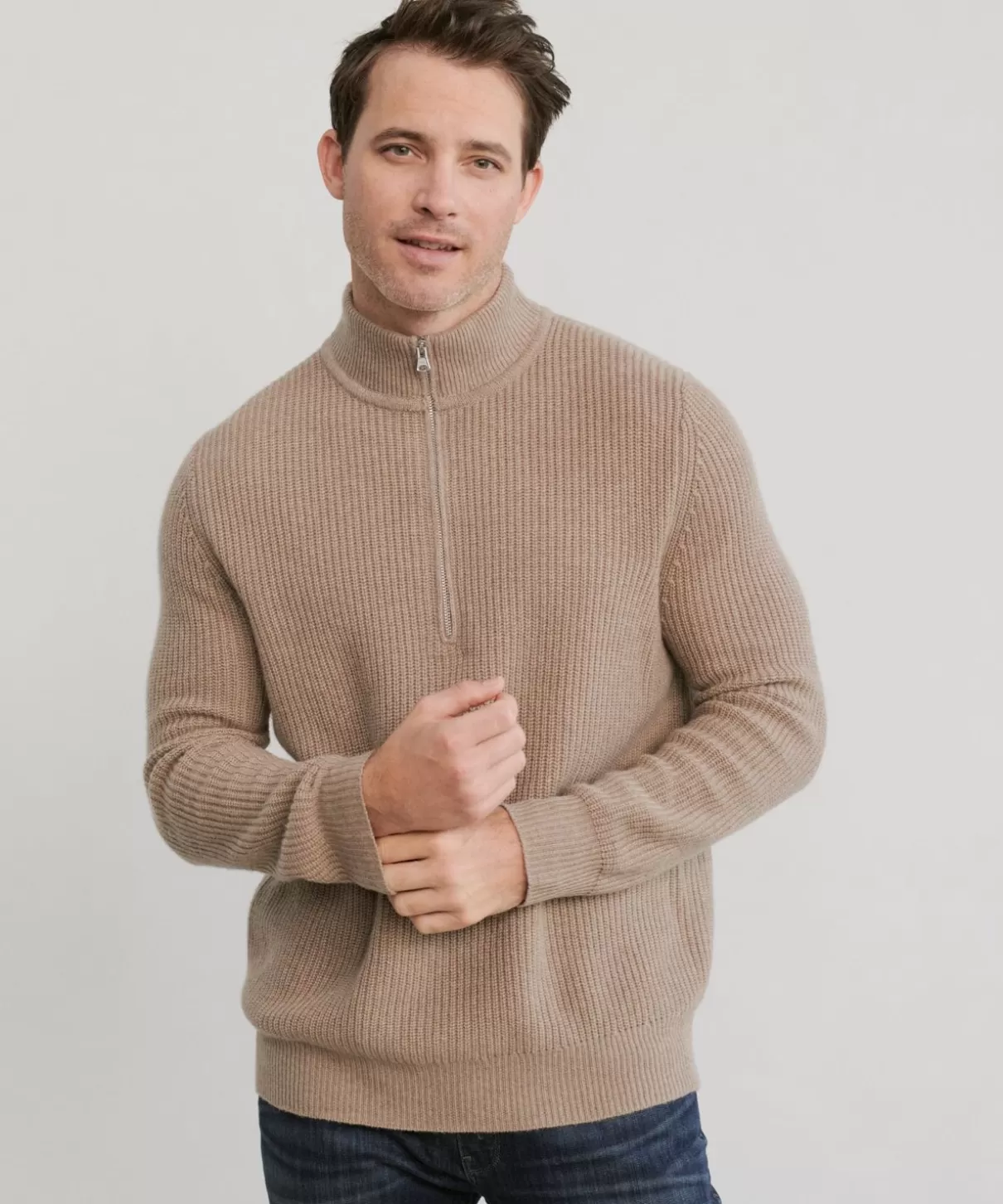 Men Jenni Kayne Men'S Wool Half Zip