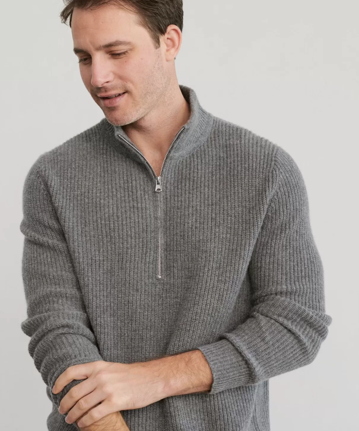 Men Jenni Kayne Men'S Wool Half Zip