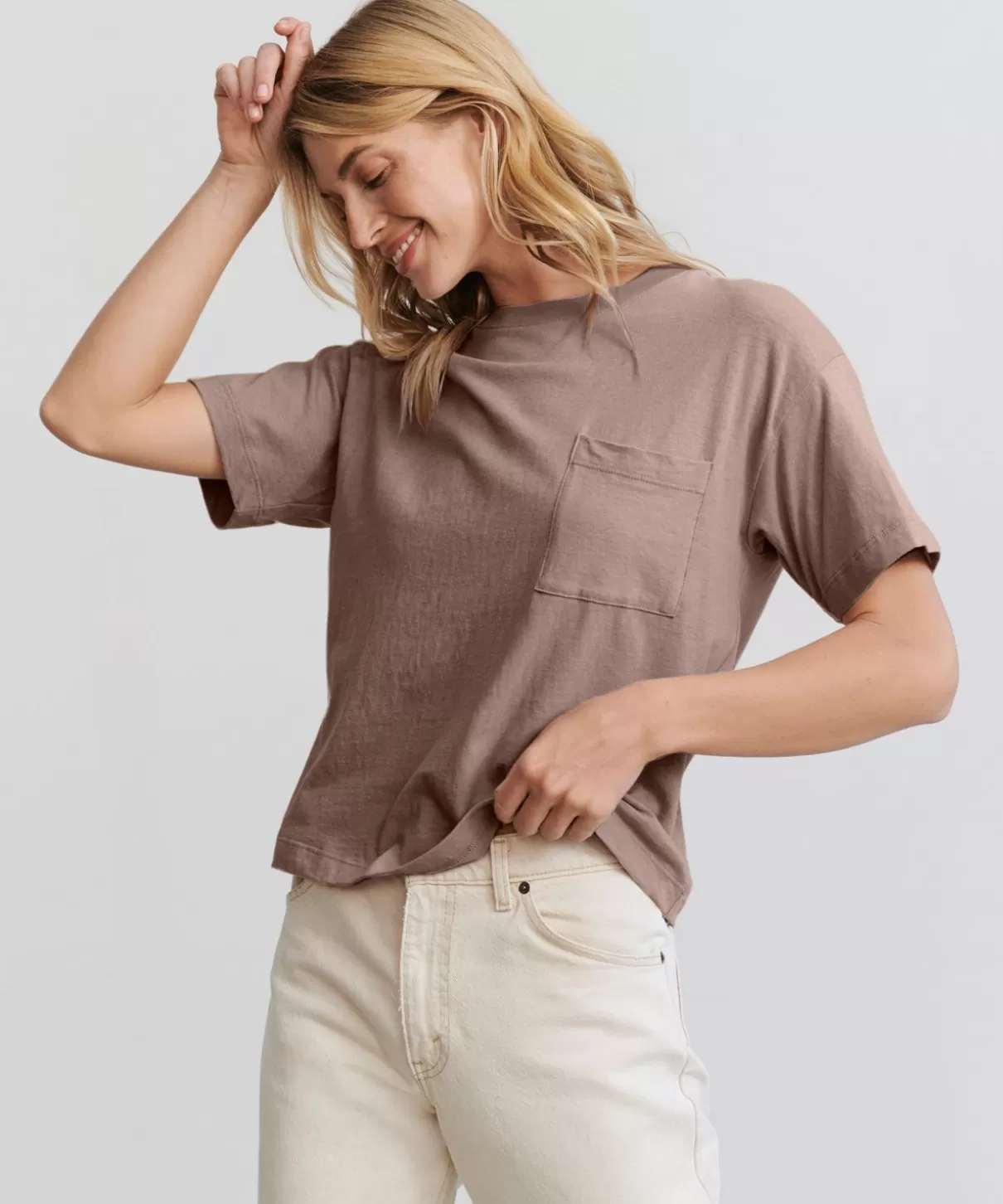 Women Jenni Kayne Vintage Pocket Tee