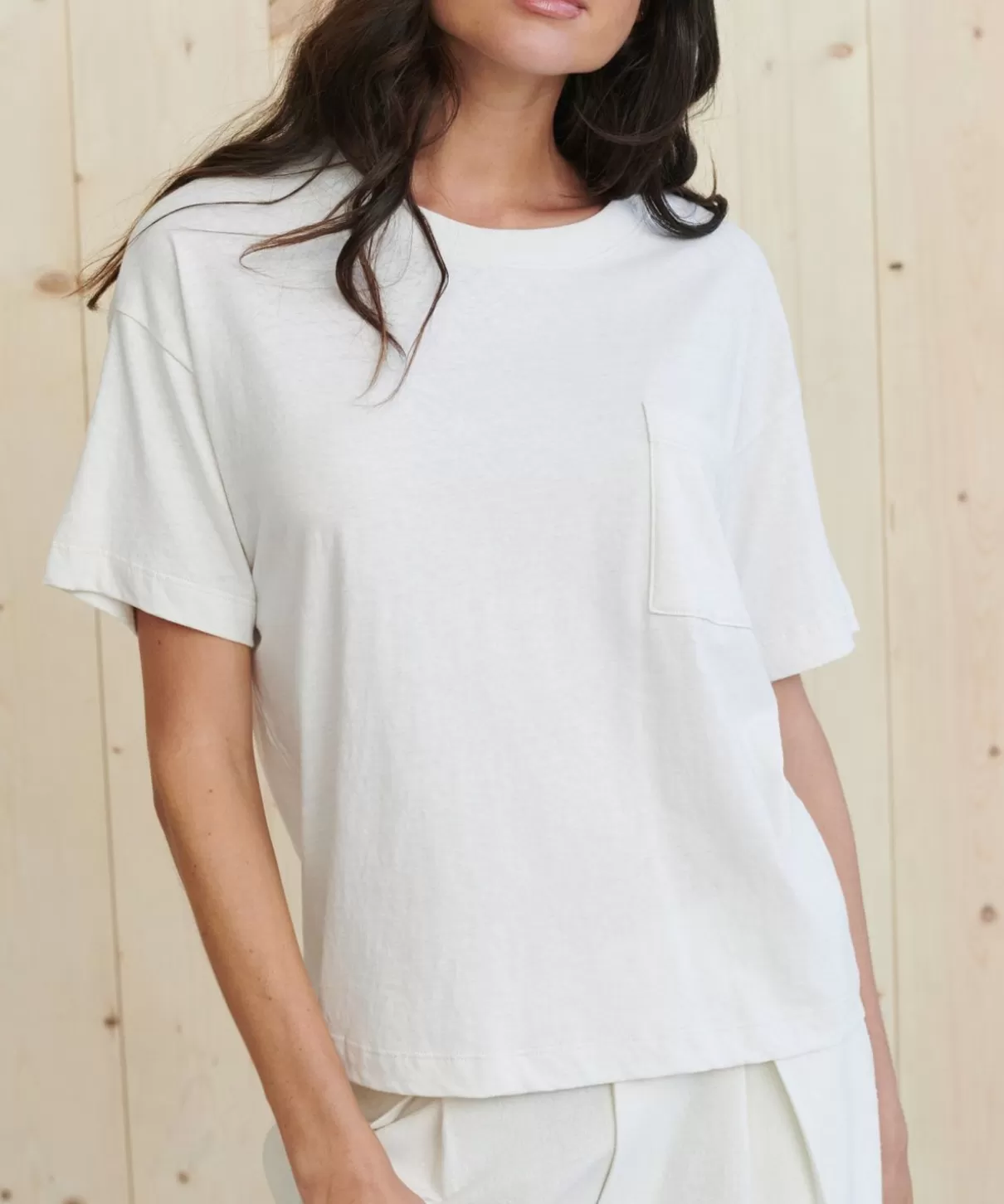 Women Jenni Kayne Vintage Pocket Tee